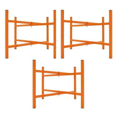 Trestle Stand x 2 & Mortar Board Stands 500mm H x 3