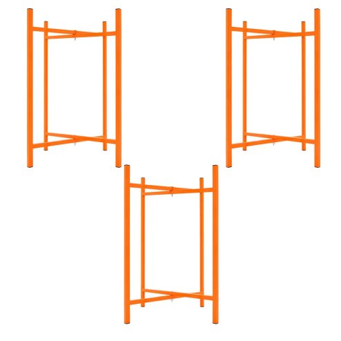 Trestle Stand x 2 & Mortar Board Stands 750mm H x 3