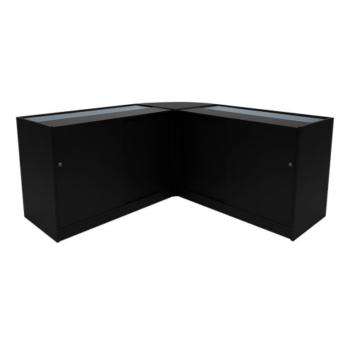 Hera LED Shop Counter Set K1500, C1500 & CM60 - Black