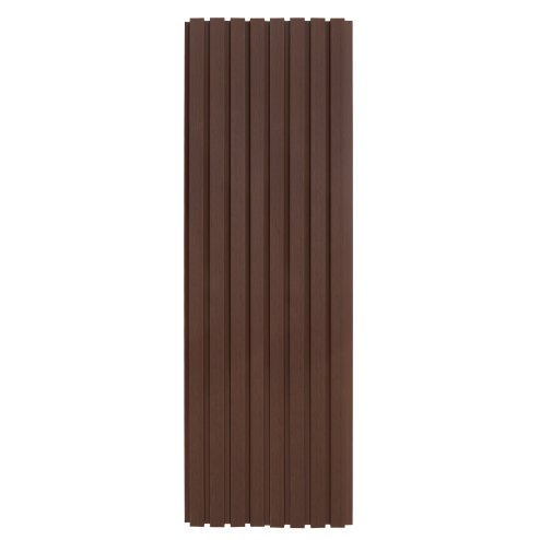 WPC Slatted Wall Cladding x 4 Panels – Brown