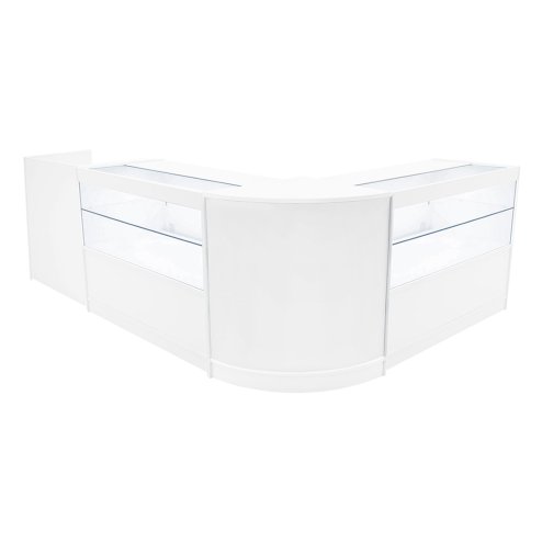Phoenix LED Shop Counter Set CM60, TB60 & 2 x C1200 - White