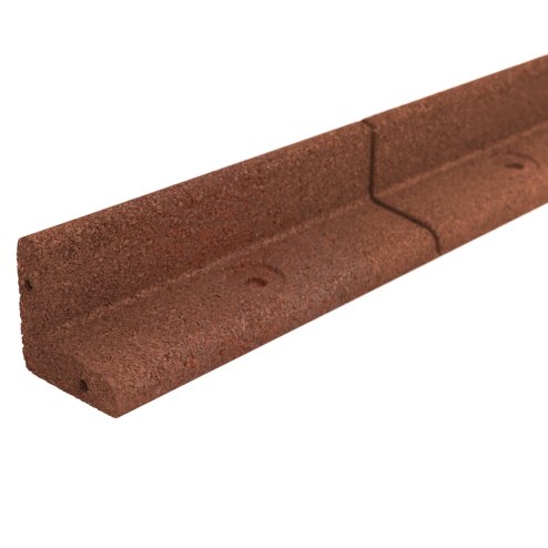 Flexible Lawn Edging 6 x 1.2m With Mallet - Terracotta