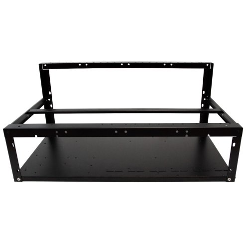 Mining Rig Frame Mining Case  6/8 GPU Crypto Coin Currency  Mining Rig Mining Steel Open Case Mining Rig Open Air Computer Case FREE Power Switch Cable & Mining Cable