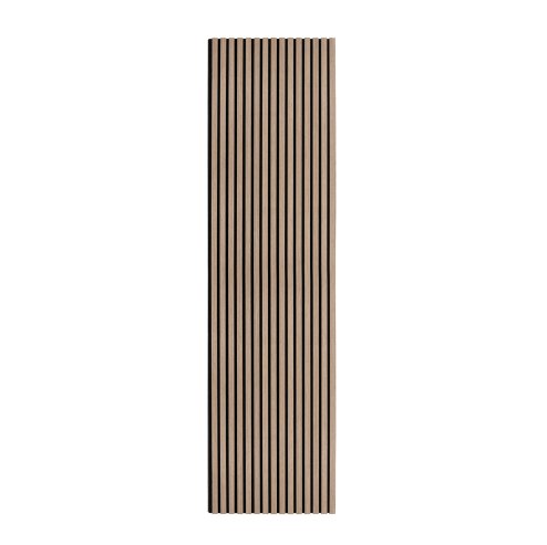 Acoustic Slat Wall Panel - Light Walnut