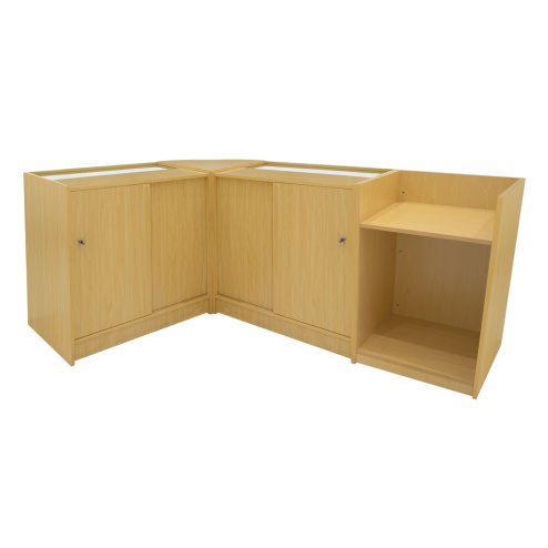 Astro LED Shop Counter Set LM60, TB60 & 2 x K900 - Maple