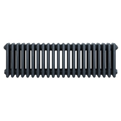 Traditional 4 Column Radiator - 300 x 1010mm - Anthracite