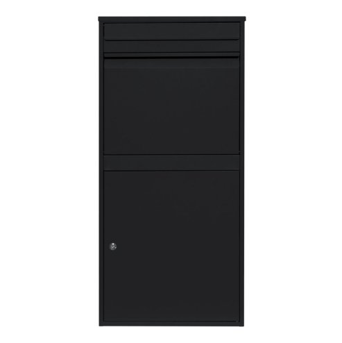 Black Anti-Theft Parcel Post Box XL