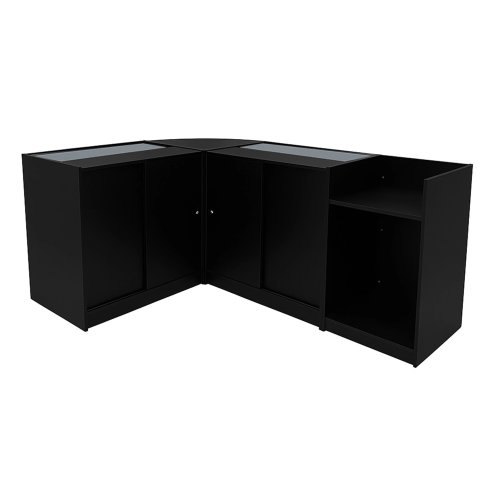 Polaris LED Shop Counter Set K900, B900, TB60 & CM60 - Black