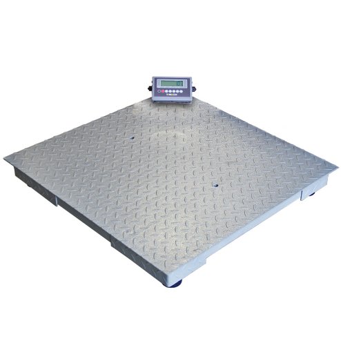 Pallet Scales Industrial Heavy Duty Weighing Scale LCD Display Weigh Measurement 120cm x 120cm