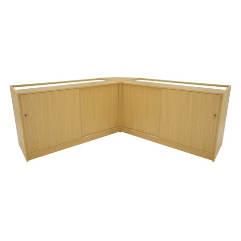 Harmonia LED Shop Counter Set B1500, C1500 & LM60 - Maple