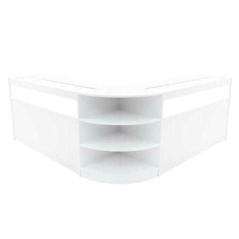 Theseus LED Shop Counter Set LM60 & 2 x B1500 - White