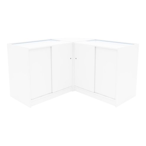 Apollo LED Shop Counter Set LM60 & 2 x K900 - White