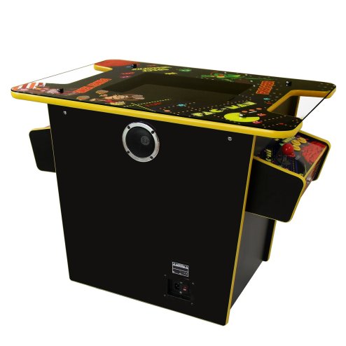 MonsterShop Cocktail Table Retro Arcade Games Machine / 2 Player Classic Cabinet 60 Games