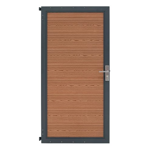 Composite Panel Gate - Brown Image