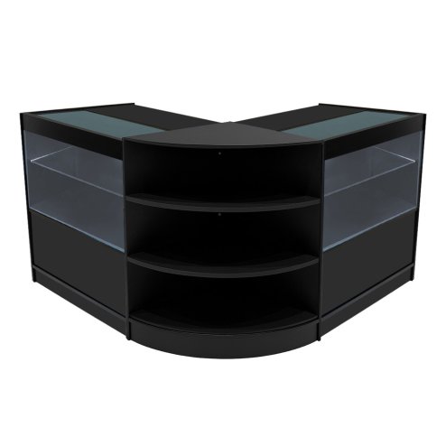 Andromeda LED Shop Counter Set LM60 & 2 x C900 - Black