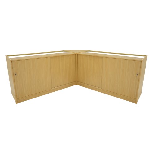 Iris LED Shop Counter Set CM60 & 2 x B1500 - Maple