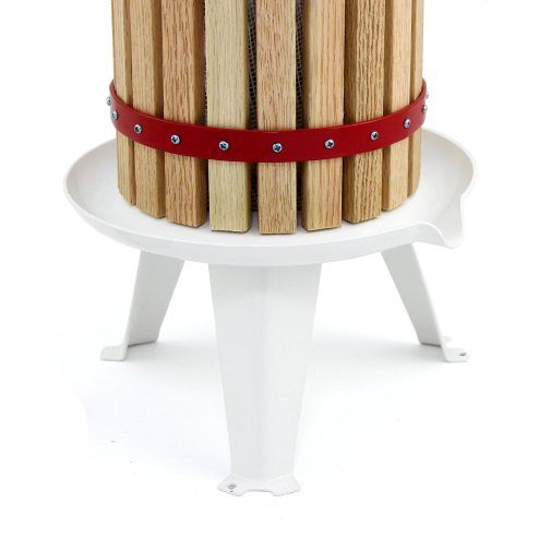 KuKoo Manual Apple Fruit Press for Homemade Juice, Wine & Cider Making, 18 Litre, Wooden