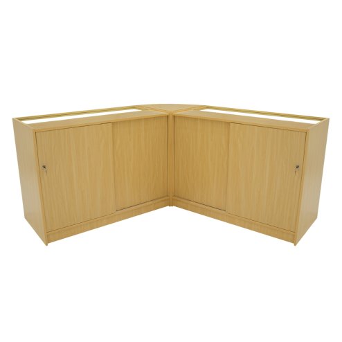 Adonis LED Shop Counter Set B1200, C1200 & CM60 - Maple