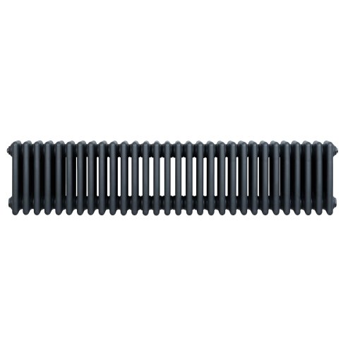 Traditional 4 Column Radiator - 300 x 1370mm - Anthracite