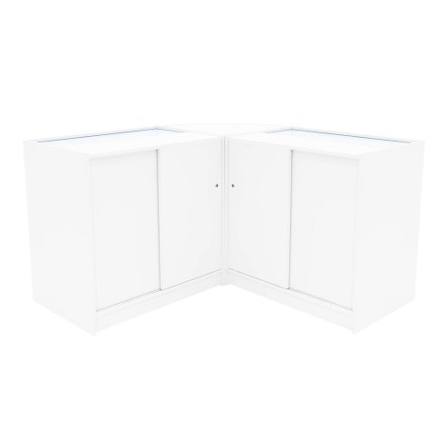 Theseus LED Shop Counter Set LM60 & 2 x B900 - White