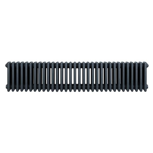Traditional 4 Column Radiator - 300 x 1505mm - Anthracite