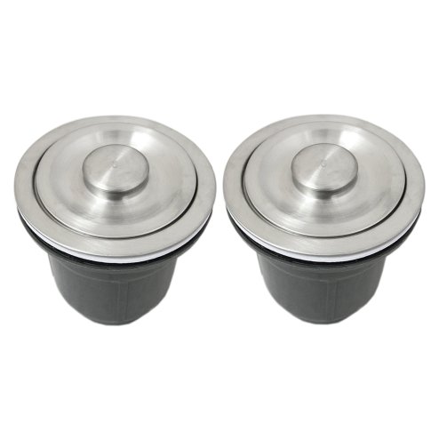 Stainless Steel Kitchen Sink Double Bowl Satin Finish Square Premium Handmade With Strainer Plug & Waste Pipe Set