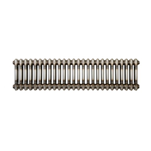 Traditional 2 Column Radiator - 300 x 1190mm - Raw Metal
