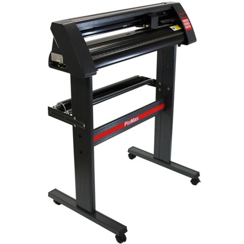 720mm Vinyl Cutter Plotter Machine with Stand & Rollers LED Light Optical Eye Laser Guide Integrated Ruler 28