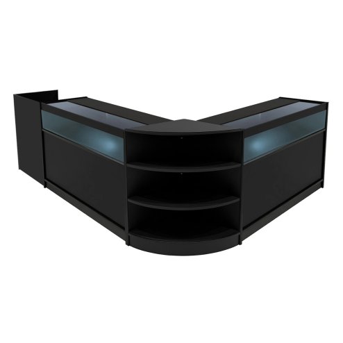 Sagittarius LED Shop Counter Set LM60, TB60 & 2 x B1200 - Black Image