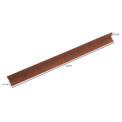 Flexible Lawn Edging 4 x 1.2m - Terracotta