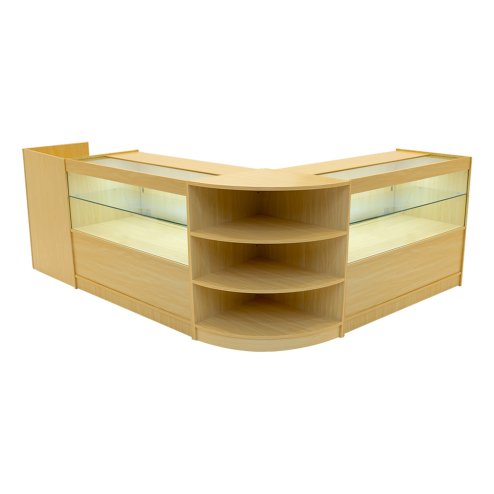 Eclipse LED Shop Counter Set LM60, TB60 & 2 x C1200 - Maple