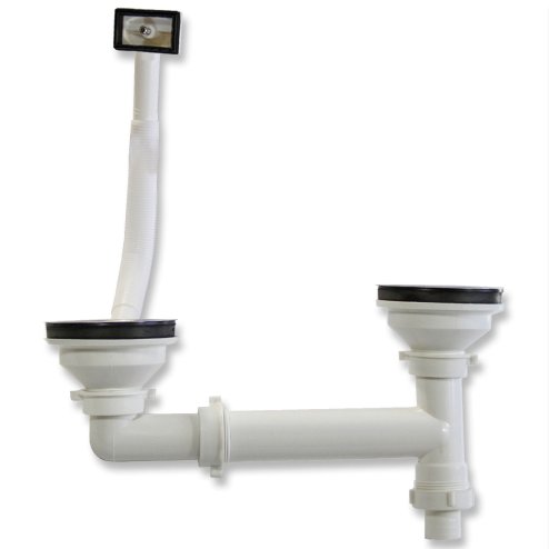 Kitchen Sink 1.5 Bowl Stainless Steel Kitchen Sinks Reversible With Free Designer Tap & Waste Kit