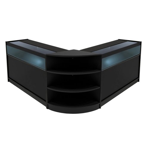 Theseus LED Shop Counter Set LM60 & 2 x B1200 - Black