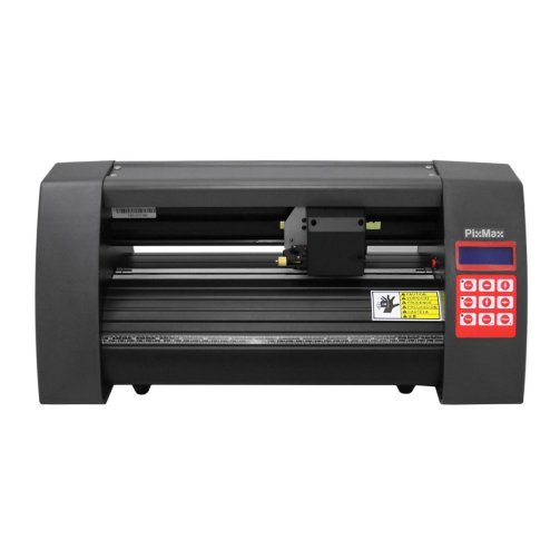 Vinyl Cutter 350mm PixMax, Vinyl Cutting Plotter Machine, Built-in Optical Eye Laser Guide Sign Sticker Label Biro pen component 3 Rollers included