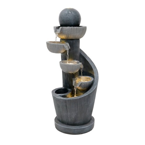 Electric Water Feature - Spiral Springs