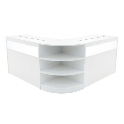 Theseus LED Shop Counter Set LM60 & 2 x B1200 - White