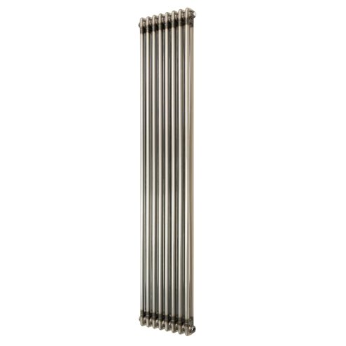 Traditional 2 Column Radiator - 1800 x 380mm - Raw Metal