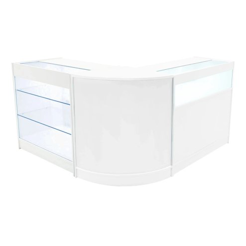 Triton LED Shop Counter Set K900, B900 & CM60 - White