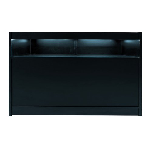 LED Retail Shop Counter B1500 - Black
