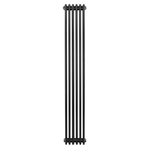 Traditional 4 Column Radiator - 1800 x 290mm - Black