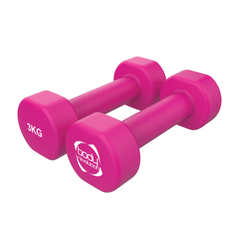 2 x 3KG Neoprene dumbbells Image