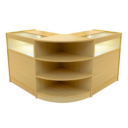 Theseus LED Shop Counter Set LM60 & 2 x B900 - Maple