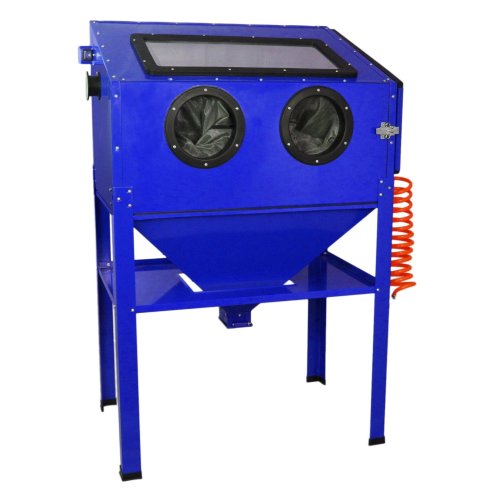 Sandblasting Cabinet Portable Work Station Heavy Duty Abrasive Bead Grit Sandblaster 220L