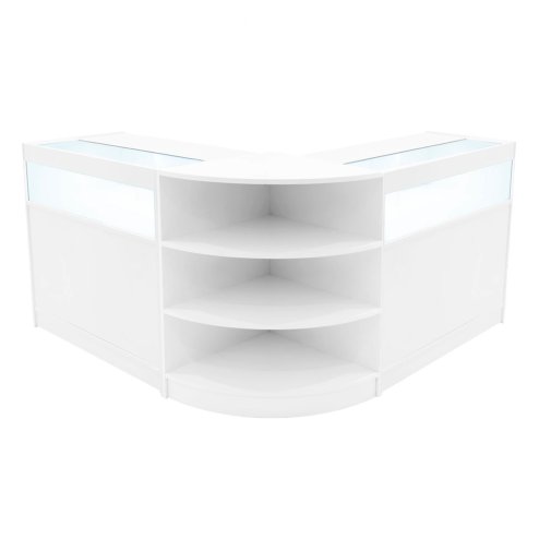 Theseus LED Shop Counter Set LM60 & 2 x B900 - White