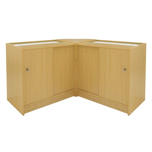 Adonis LED Shop Counter Set B900, C900 & CM60 - Maple