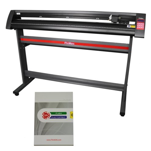 Vinyl Cutter Plotter Extra Large 59 inch Optical Eye Laser Guiding Business Sign Sticker Cutting Making & Flexi Starter Software