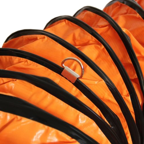 Dust Extractor Ventilation Fan 300mm Portable 6m Duct Hose Workshop Fume Air Blower Industrial PVC Ducting Ventilator