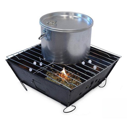 Portable BBQ with Hickory Wood Chips