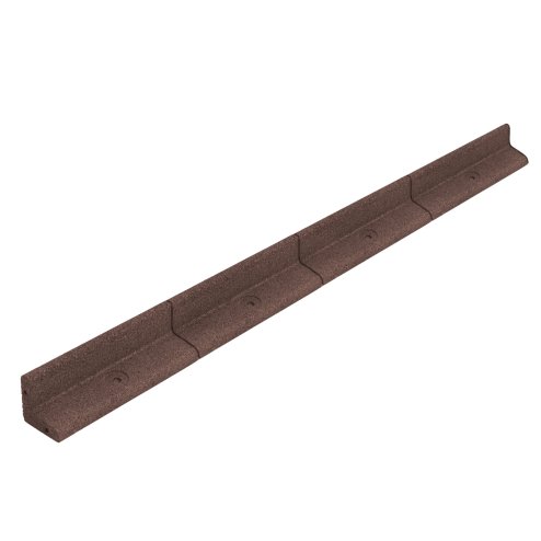 Flexible Lawn Edging 8 x 1.2m With Mallet - Brown