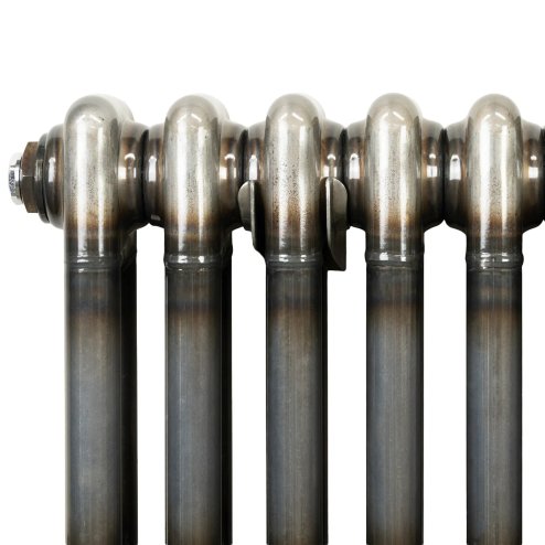 Traditional 2 Column Radiator - 300 x 1190mm - Raw Metal